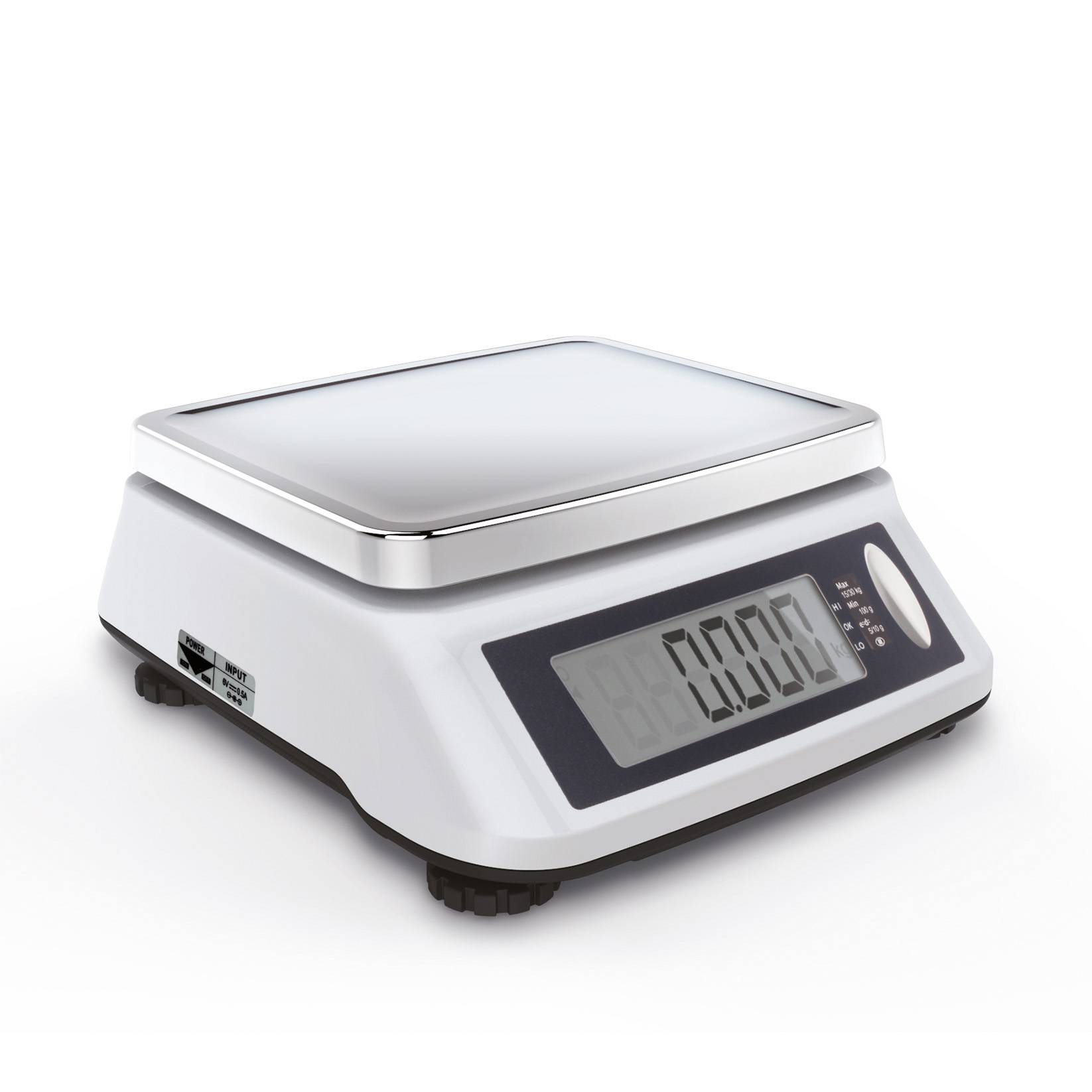 CAS SW-II Kontroll- und Tischwaage, GEEICHT, Wägebereich max. 6 kg, Ablesbarkeit 1 g