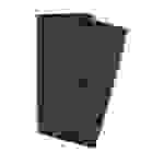JAMCOVER Bookcase Texture für Motorola moto e32s - Handytasche mit Kartenfach und Standfunktion