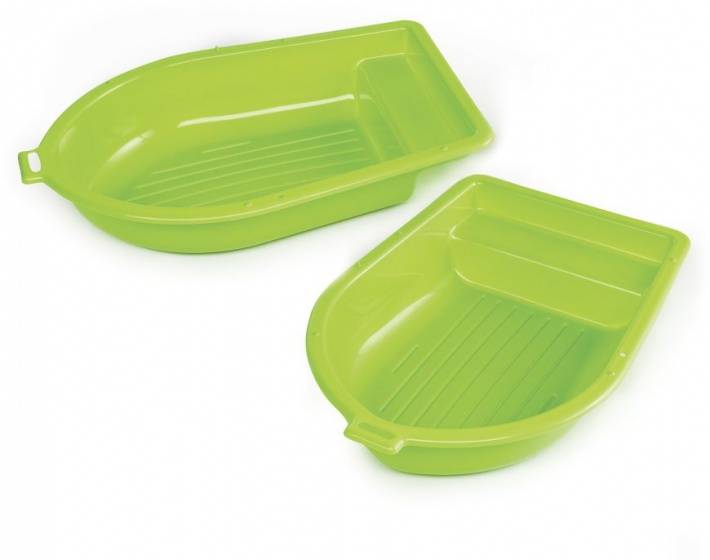 sandkasten mit Deckel Boot 118 x 79 x 22 cm grÃ¼n