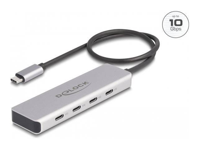 Delock - Hub - 10 Gbps, with 35 cm connection cable