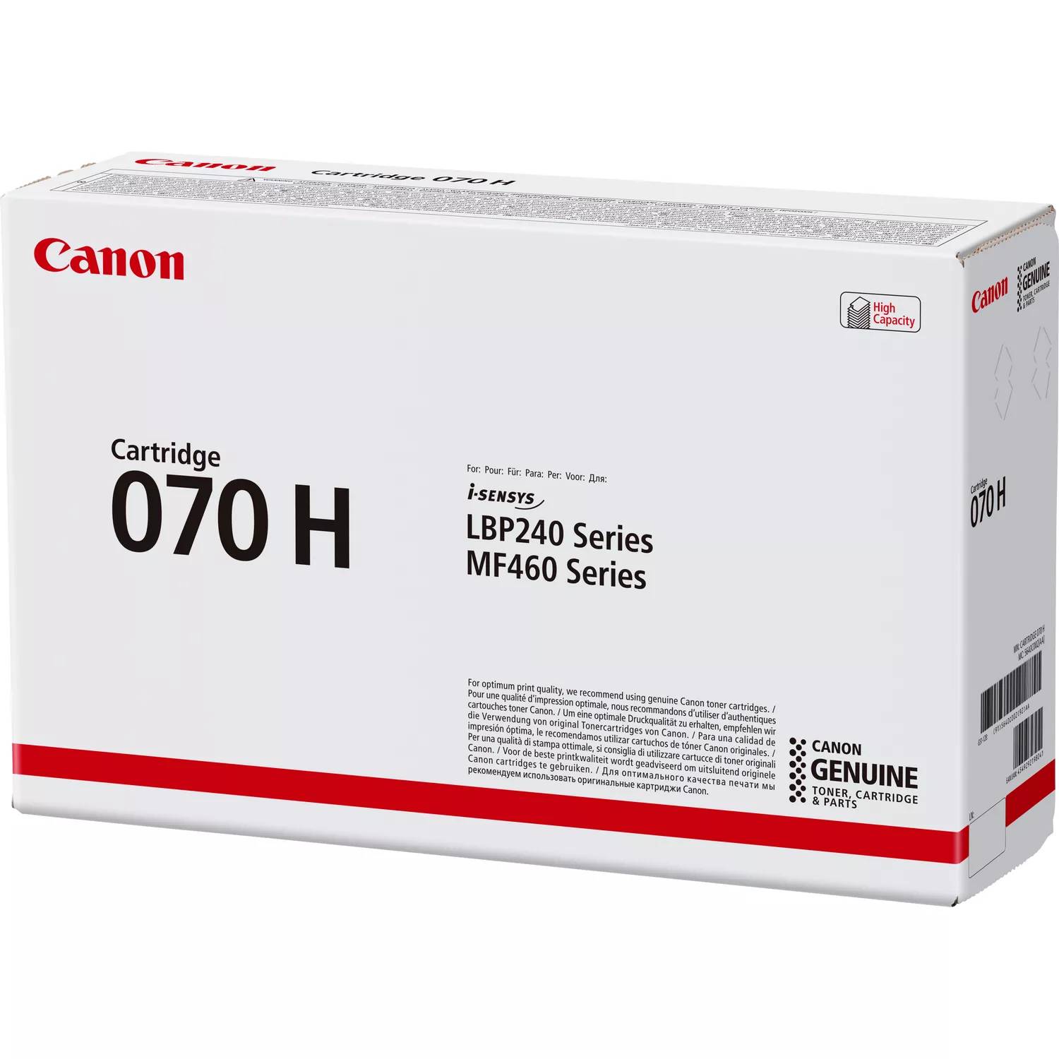 Canon 070H - Mit hoher Kapazität - Schwarz - original