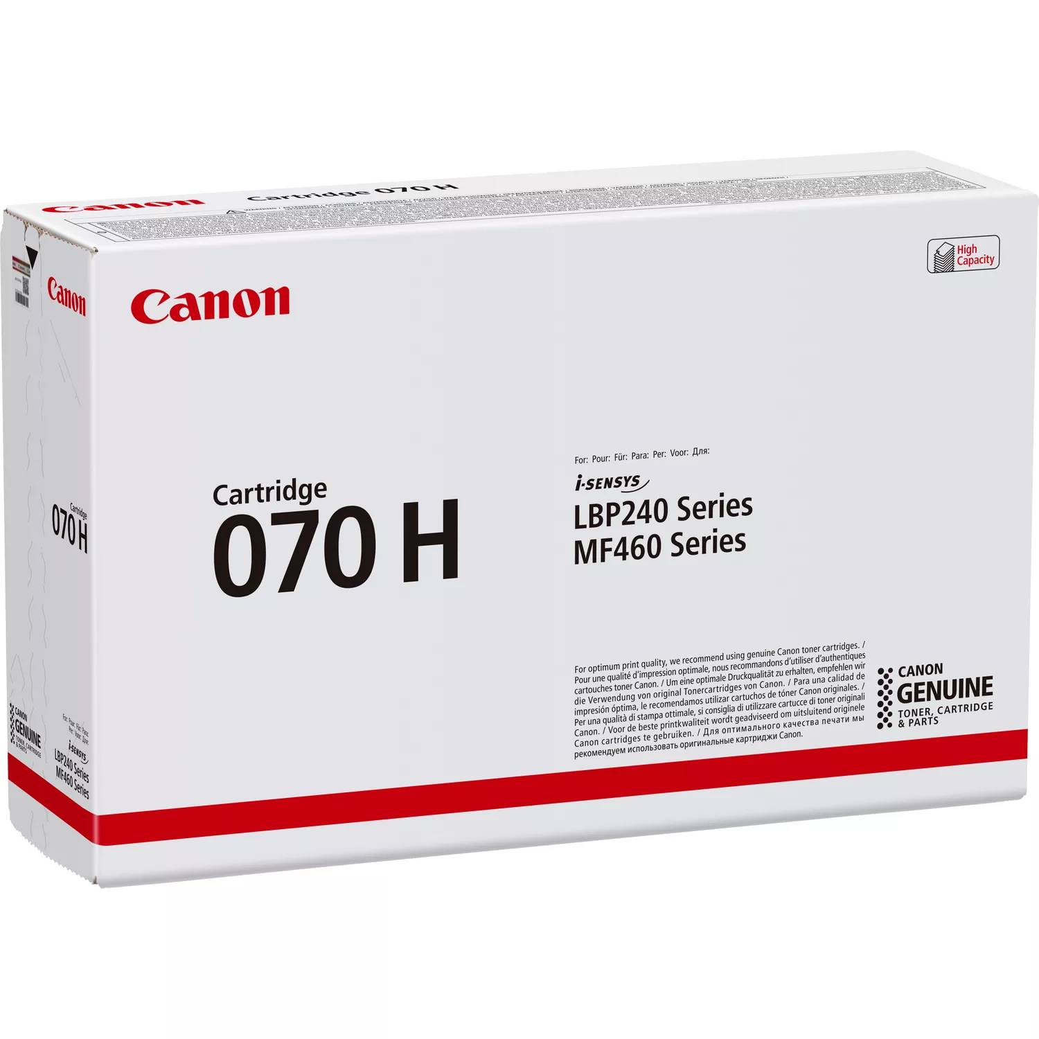 Canon 070H - Mit hoher Kapazität - Schwarz - original