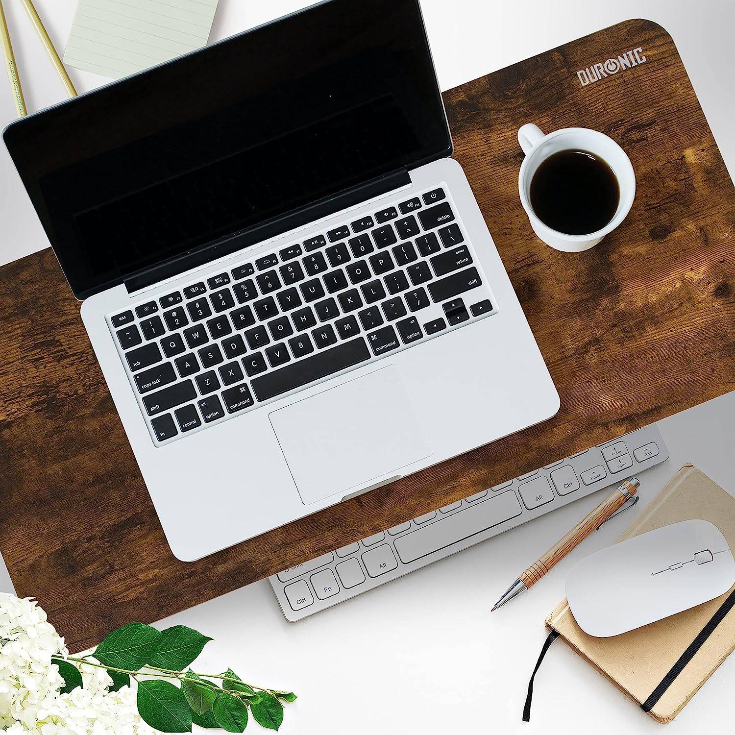 Duronic DM06-1 AO Monitorständer PC Laptop Bildschirmerhöhung Schreibtisch