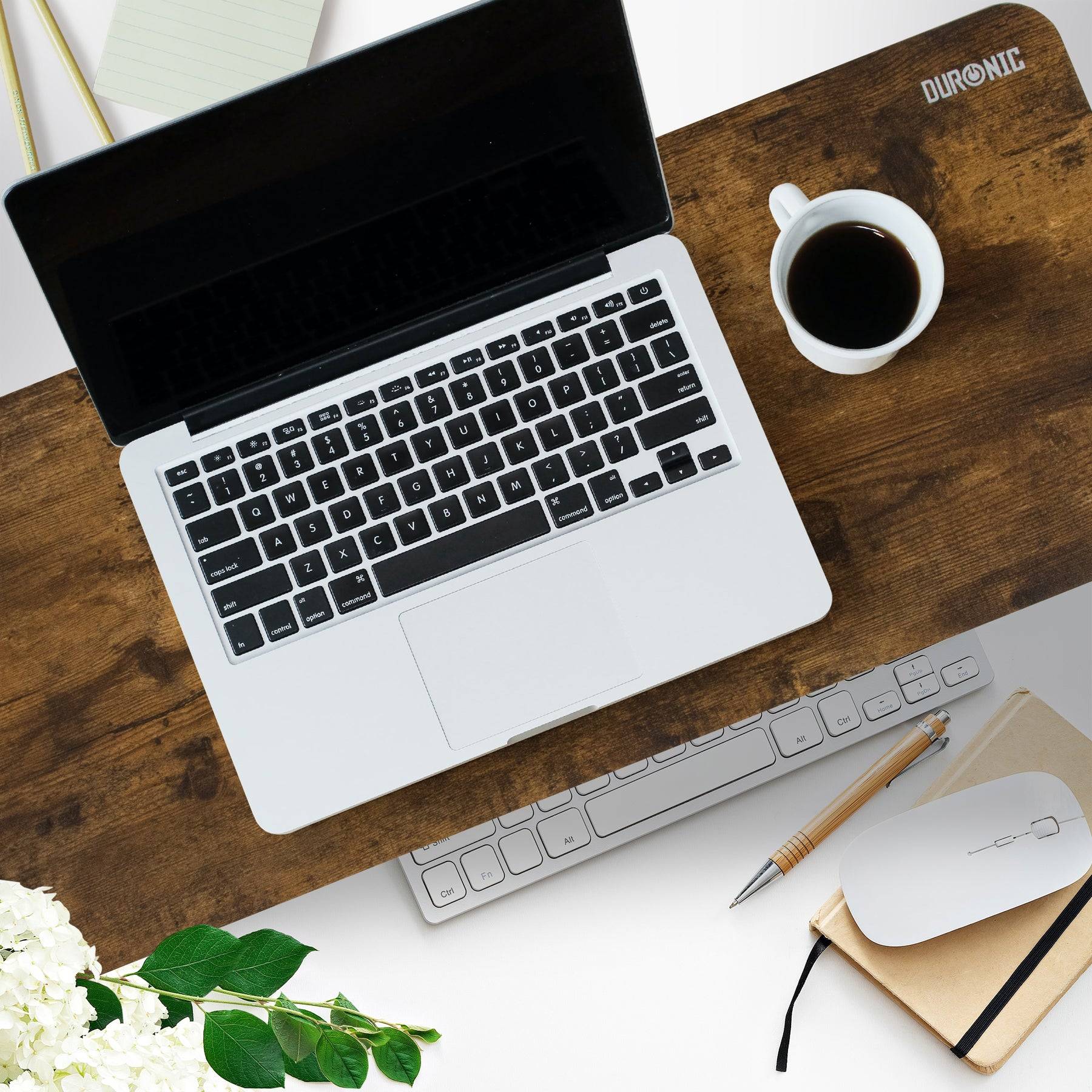 Duronic DM06-2 AO Monitorständer groß stabil Schreibtisch Laptop Halterung