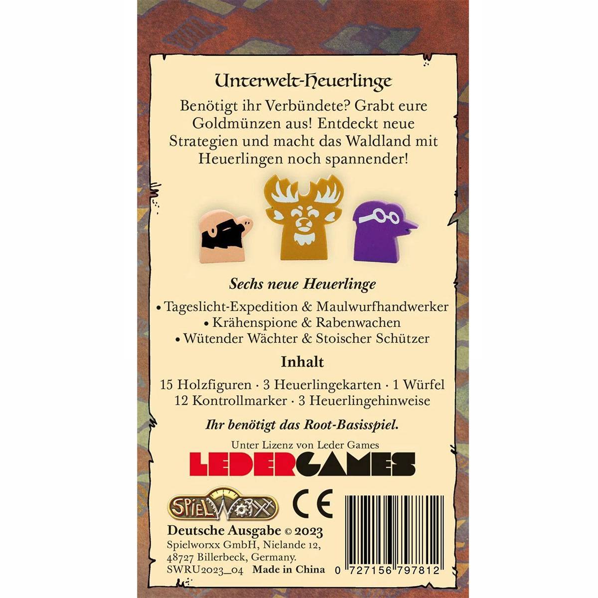 Spielworxx Root Unterwelt-Heuerlinge - Erweiterung (DE) (+)
