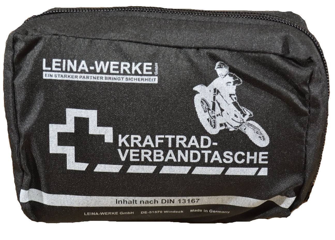 Erste Hilfe Set, Verbandtasche Kraftrad, Motorrad Verbandtasche, DIN 13167 25tlg