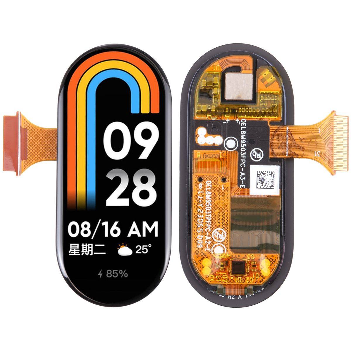 Für Xiaomi Mi Band 8 Display Full LCD Einheit Touch mit Digitizer