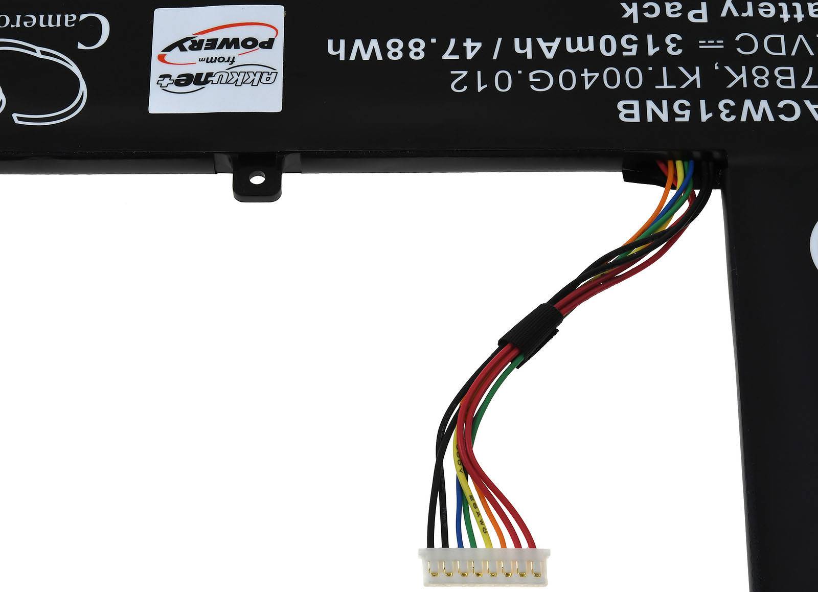 Powery Akku für Laptop Acer Swift 3 SF315-52G-52J9, 15,2V, Li-Ion