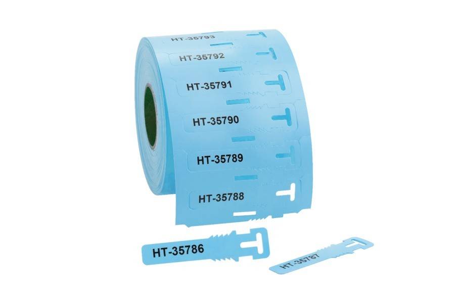 HellermannTyton Kennzeichnungsschilder TAGPU12X74LOOP-BU bl