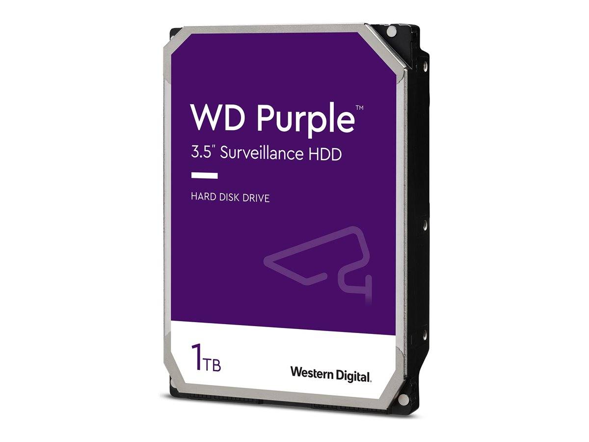 WD Purple WD11PURZ - Festplatte - 1 TB - intern - 3.5"" (8.9 cm)