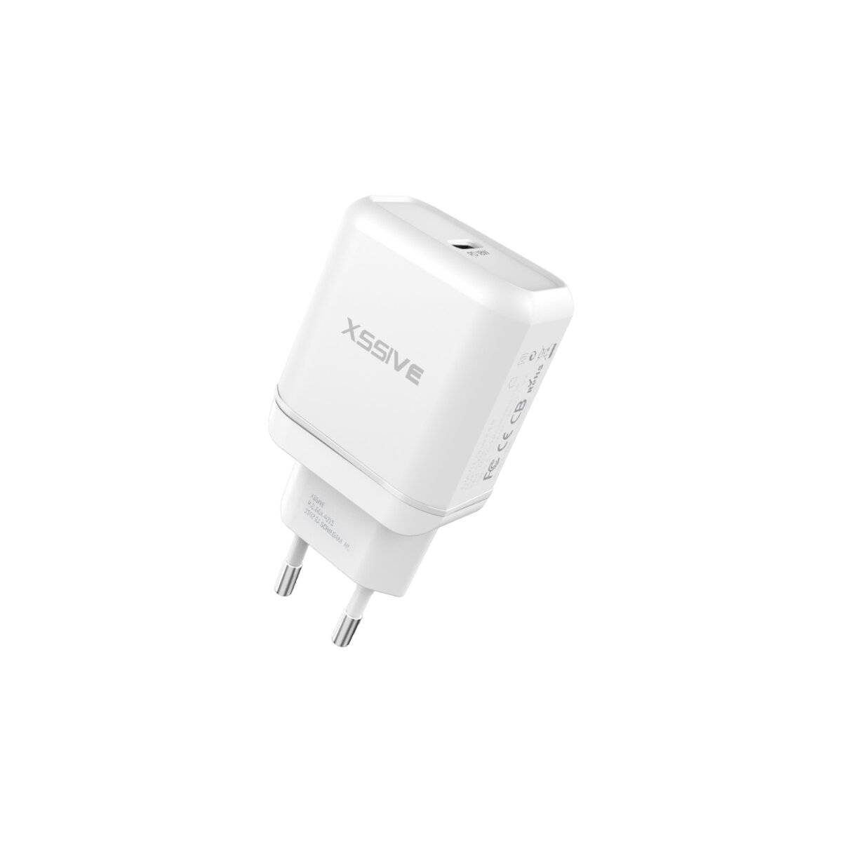 25W Quick Home Charger USB-C Schnell-Ladegerät weiß