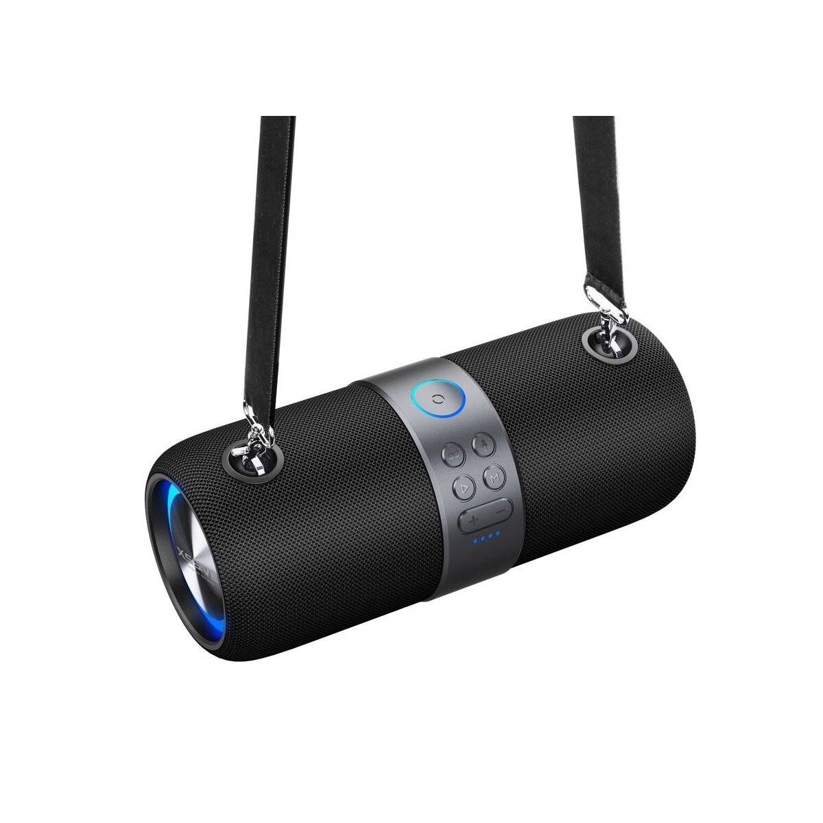 Bluetooth Lautsprecher 14W, USB, AUX, FM, RGB-Lichter, 3600mAh