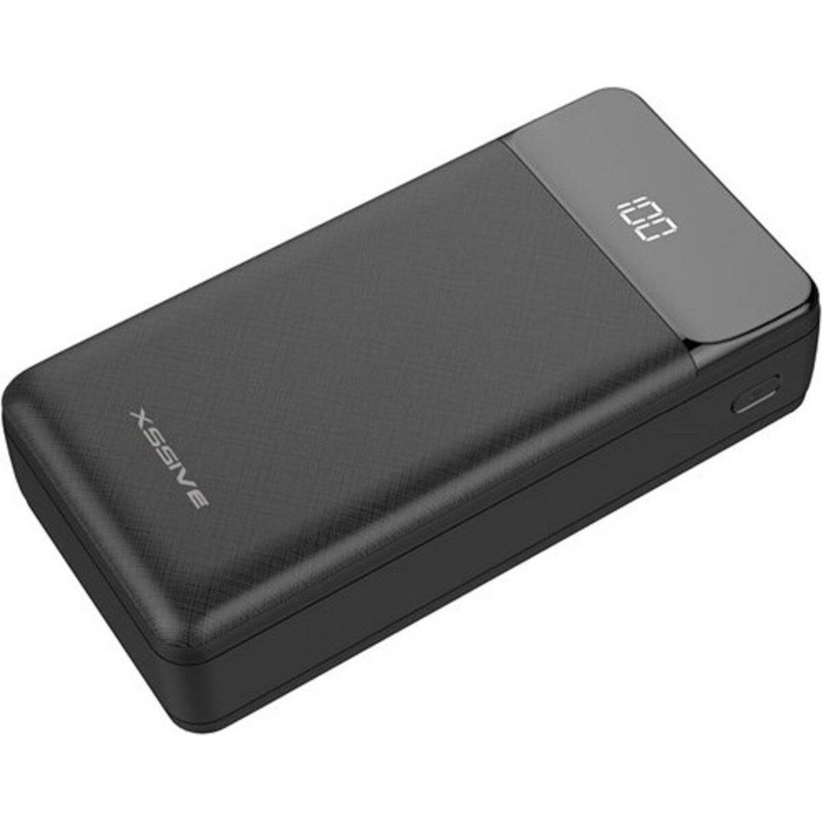 30.000mAh Premium Powerbank Ladegerät 2x USB 1x USB-C 1x Micro-USB