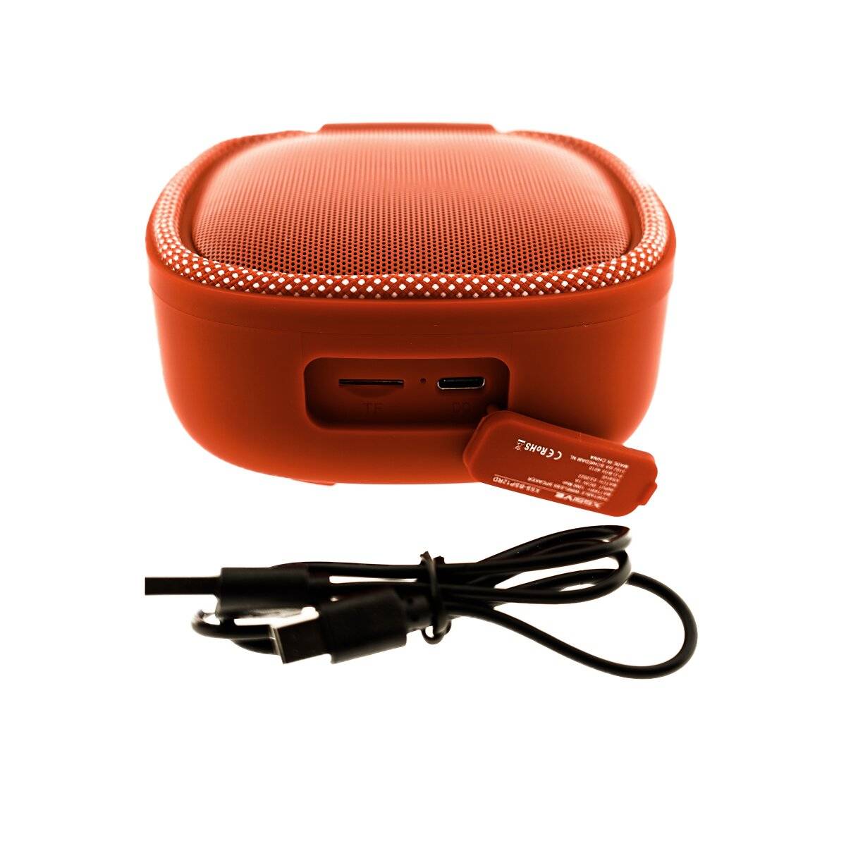 Bluetooth 5.0 Lautsprecher 4W, Micro TF USB AUX FM RGB-Licht, 1200mAh