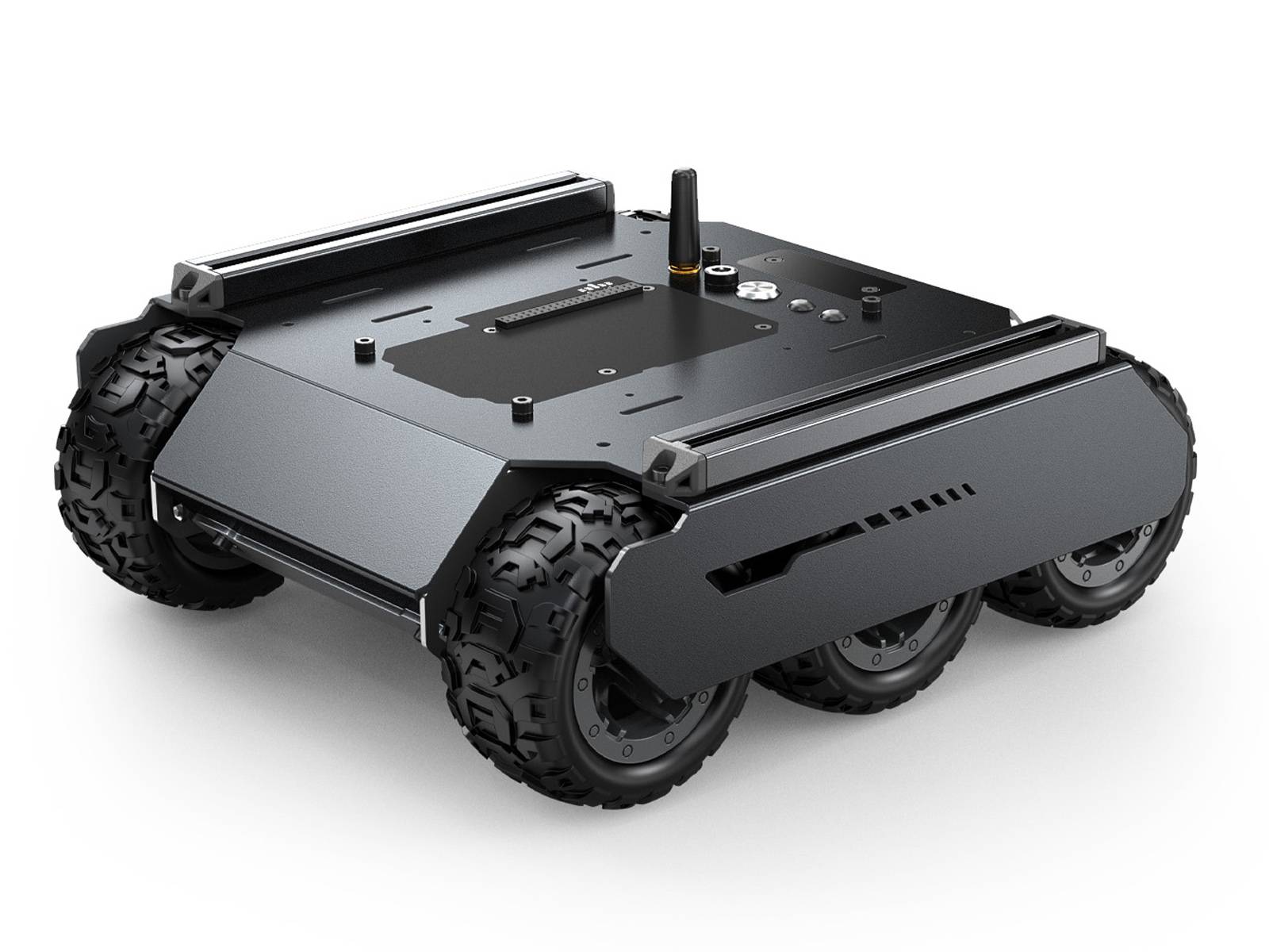 WaveShare 6x4 Off-Road UGV 6 Wheels 4WD Mobile Robot Chassis