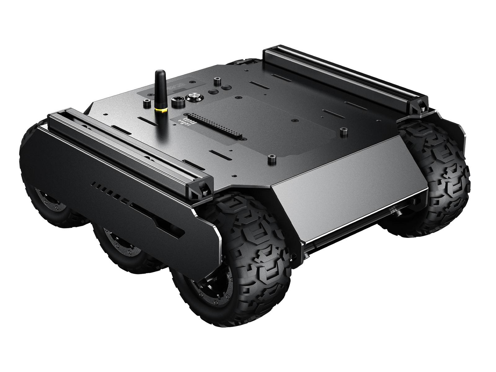 WaveShare 6x4 Off-Road UGV 6 Wheels 4WD Mobile Robot Chassis