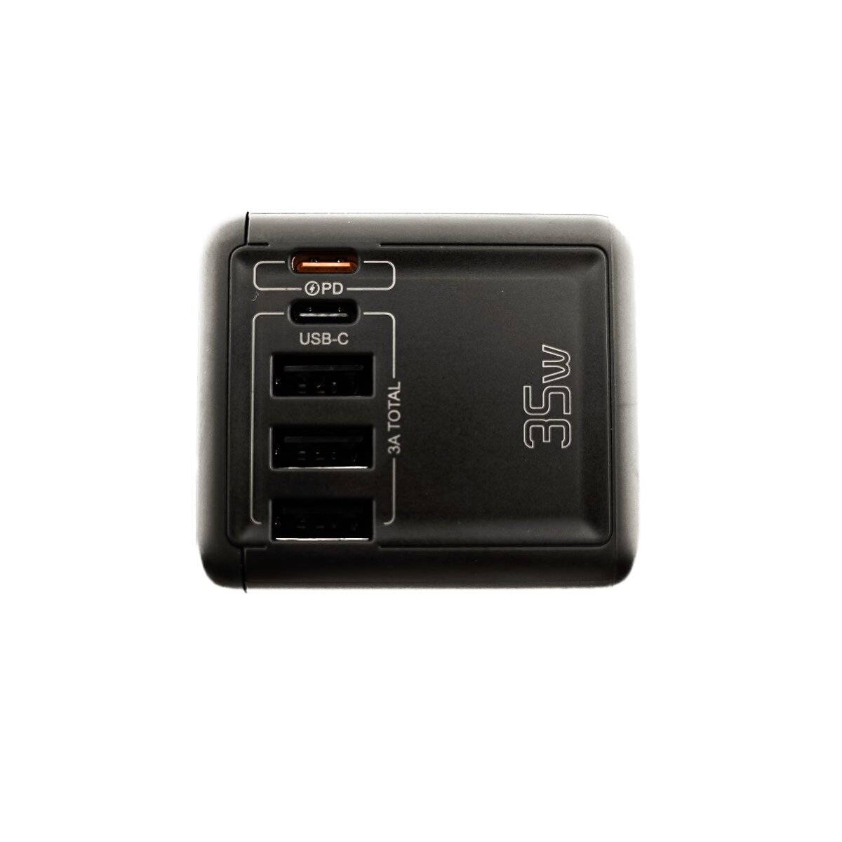35W PD Weltreiseadapter in Premiumqualität mit All in One-Steckdosen
