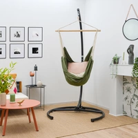 XL Hängesessel Outdoor 155x125cm - Garten Relaxsessel Outdoor Hängesessel Indoor XL Hängesessel Outdoor 155x125cm - Garten Relaxsessel Outdoor Hängesessel Indoor