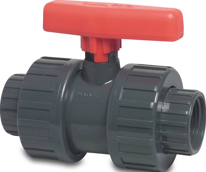 Kugelhahn PROFEC PVC-UIG 1 Zoll Nenn-Gr.DN25 MEGA