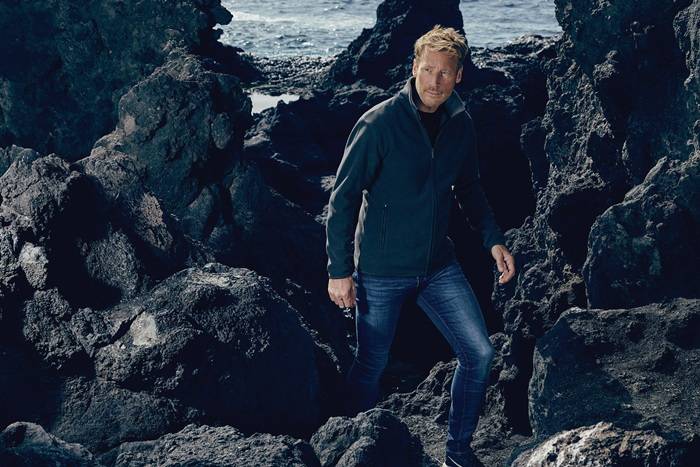 Men’s Double Fleece Jacket Gr.4XL black PROMODORO