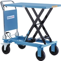 Scherenhubtischwagen Trgf.200kg Hubber.330-1000mm Einfachschere geländegängig Scherenhubtischwagen Trgf.200kg Hubber.330-1000mm Einfachschere geländegängig