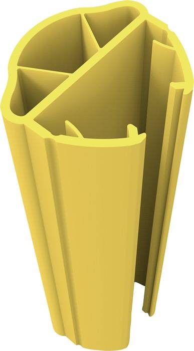 Regal-Anfahrschutz f.Regalprofil-B.75-99mm H.400mm L.108mm D-FLEXX