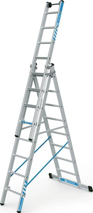 Mehrzweckleiter Skymaster Plus X 3x8 Sprossen Alu.Arbeits-H.b.ca.6550mm