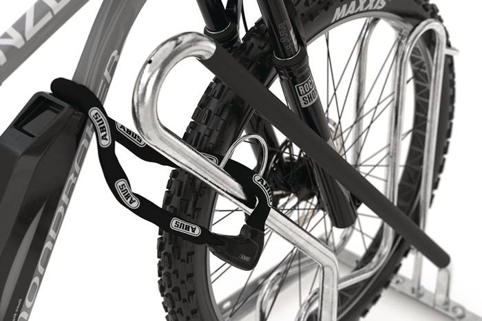Fahrrad-Ständer-Reihenanlage 4700 XBF 1-s.90Grad verz.Anz.Radstände 2 z.Schr.WSM