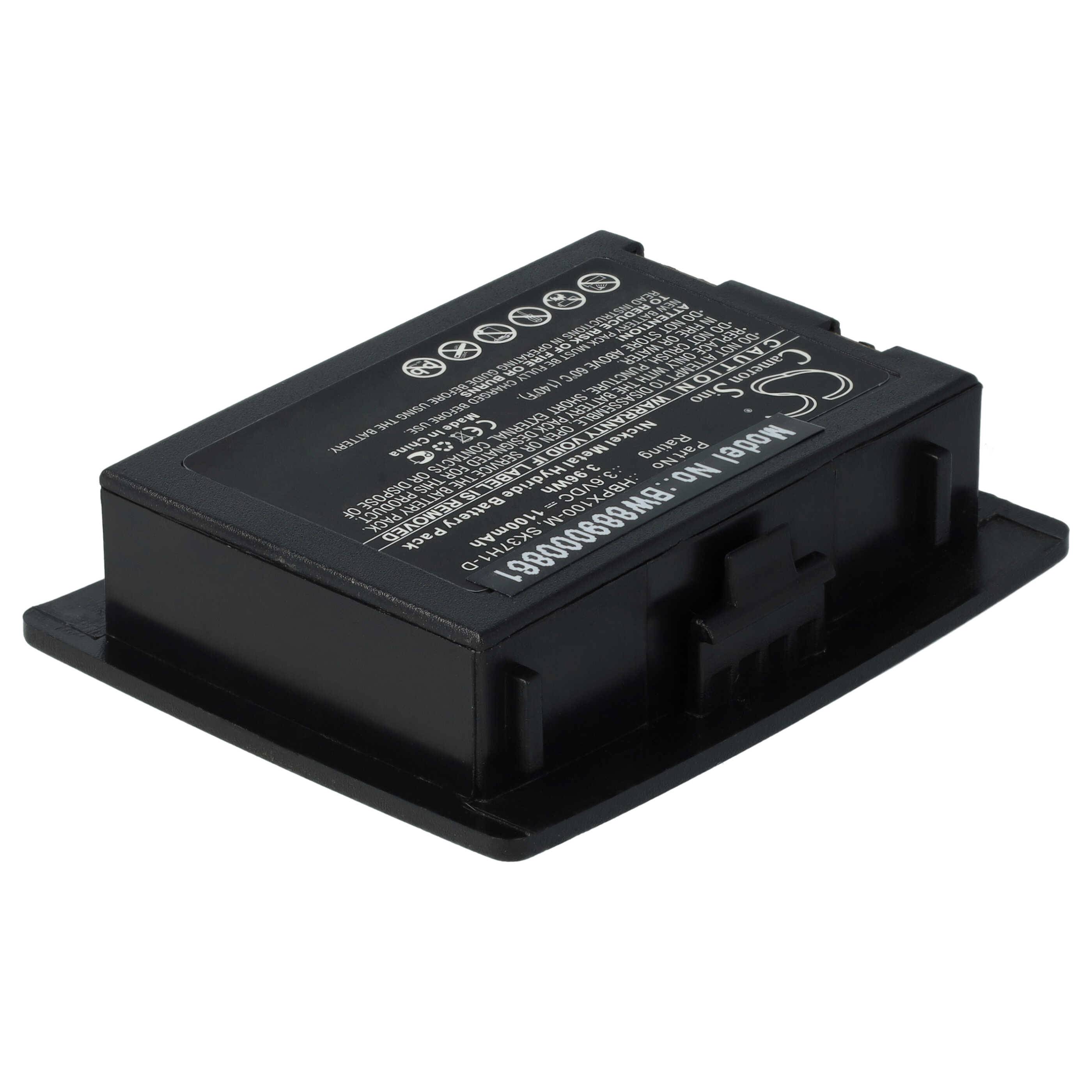 vhbw Akku kompatibel mit Siemens optiPoint W1 schnurlos Festnetz Telefon (1100 mAh, 3,6 V, NiMH)