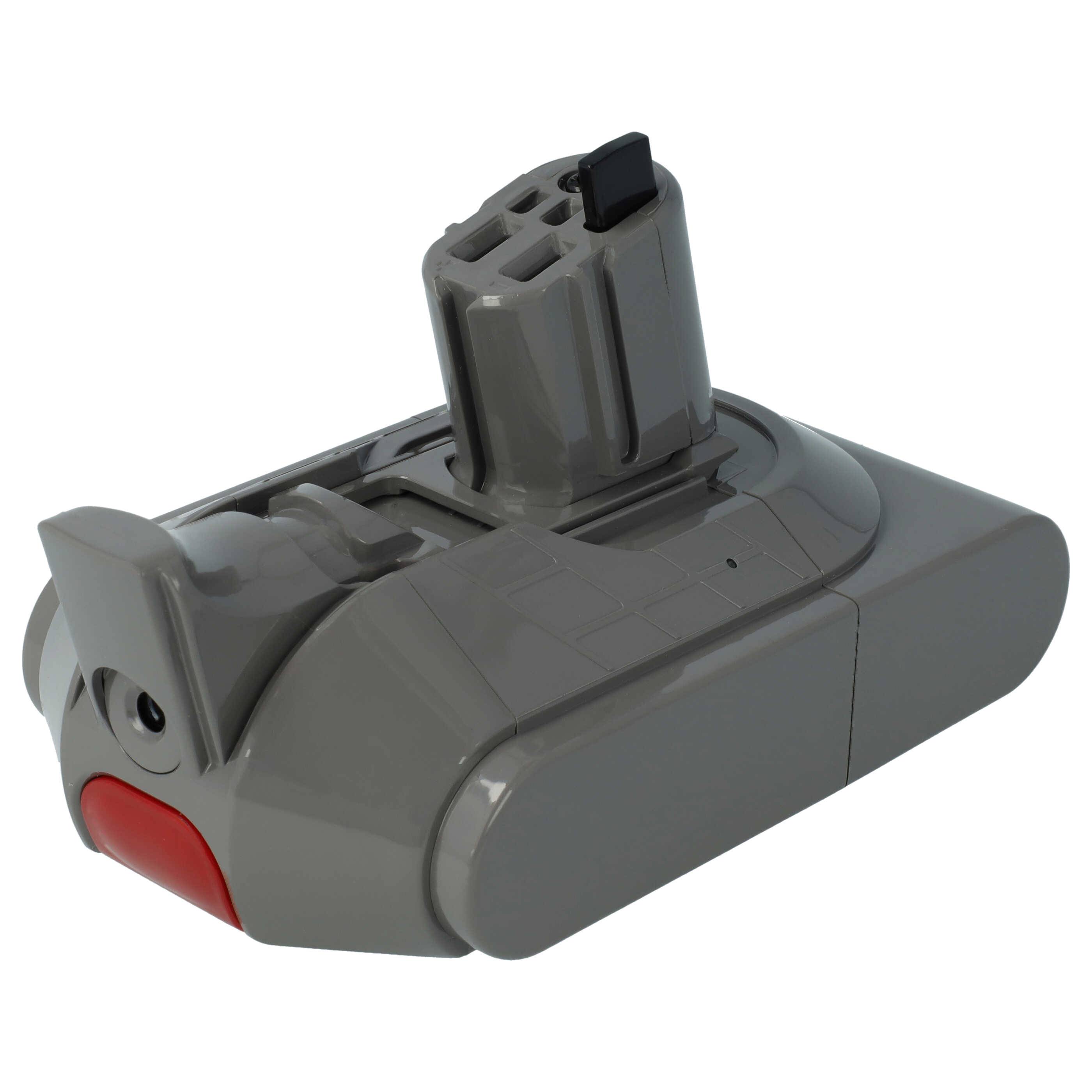 vhbw Akku Ersatz für Dyson 398006-01, 971450-06, 398857-01, 965171-02 für Staubsauger Rot Grau (2500 mAh, 18 V, Li-Ion)