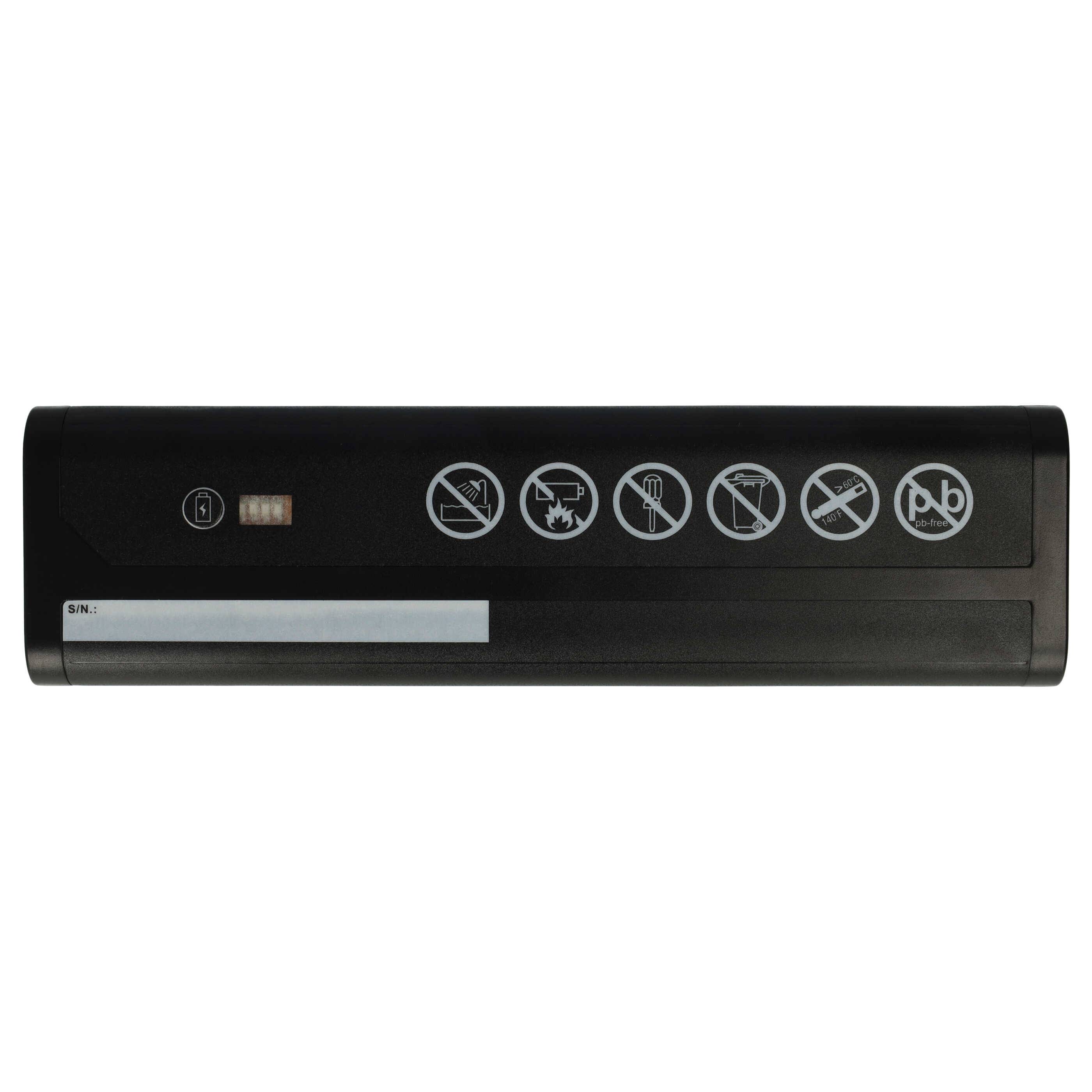 vhbw Akku kompatibel mit Yokogawa AQ7282M, AQ7282A, AQ7283A, AQ7283H, AQ7283F, AQ7283K Messgerät (7800 mAh, 11,1 V, Li-Ion)