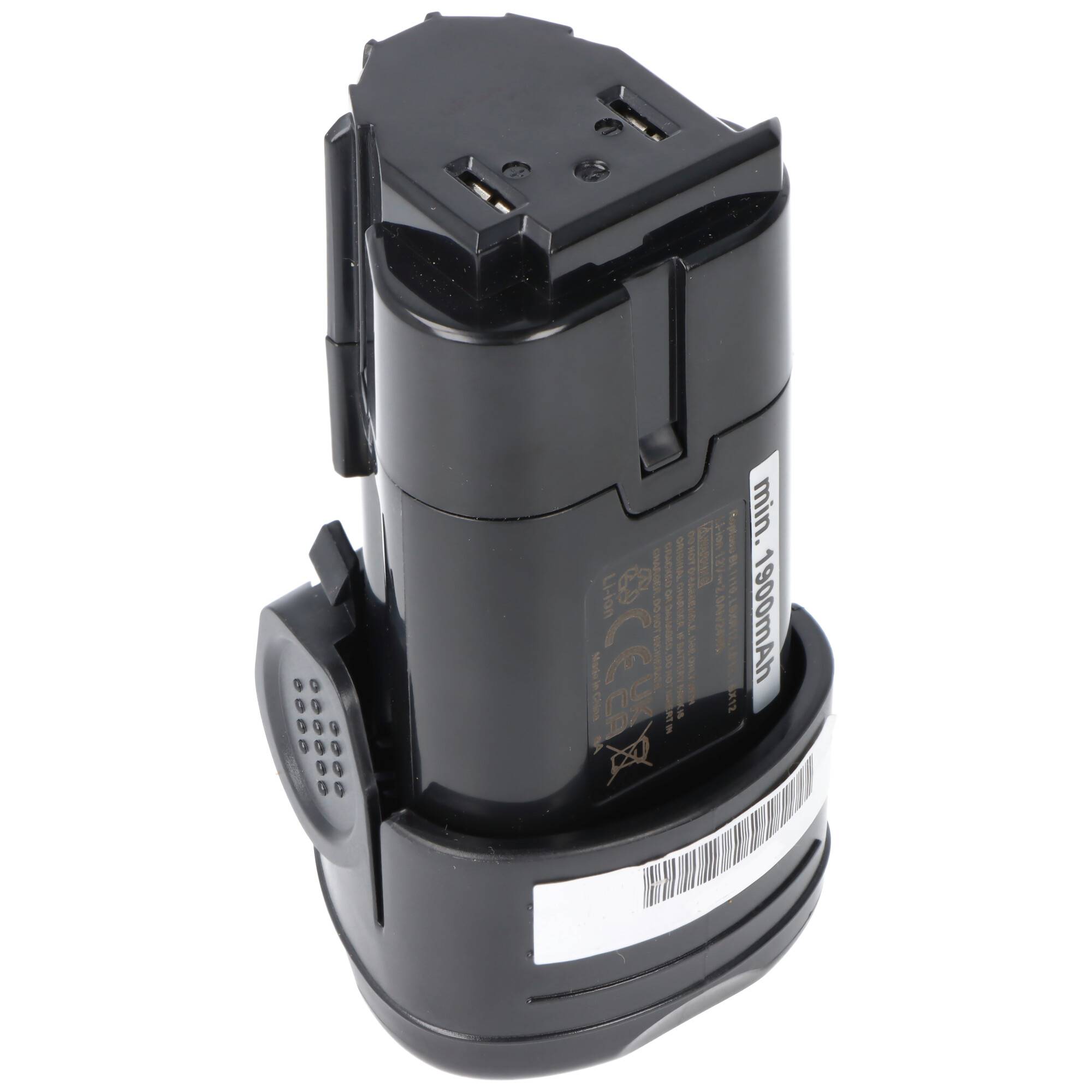 Werkzeugakku LiIon 10,8V 2,0Ah ersetzt Black & Decker BL1310, 2000mAh