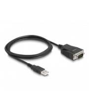 Delock Serieller Adapter - USB 2.0 - RS-232 x 1 - Schwarz