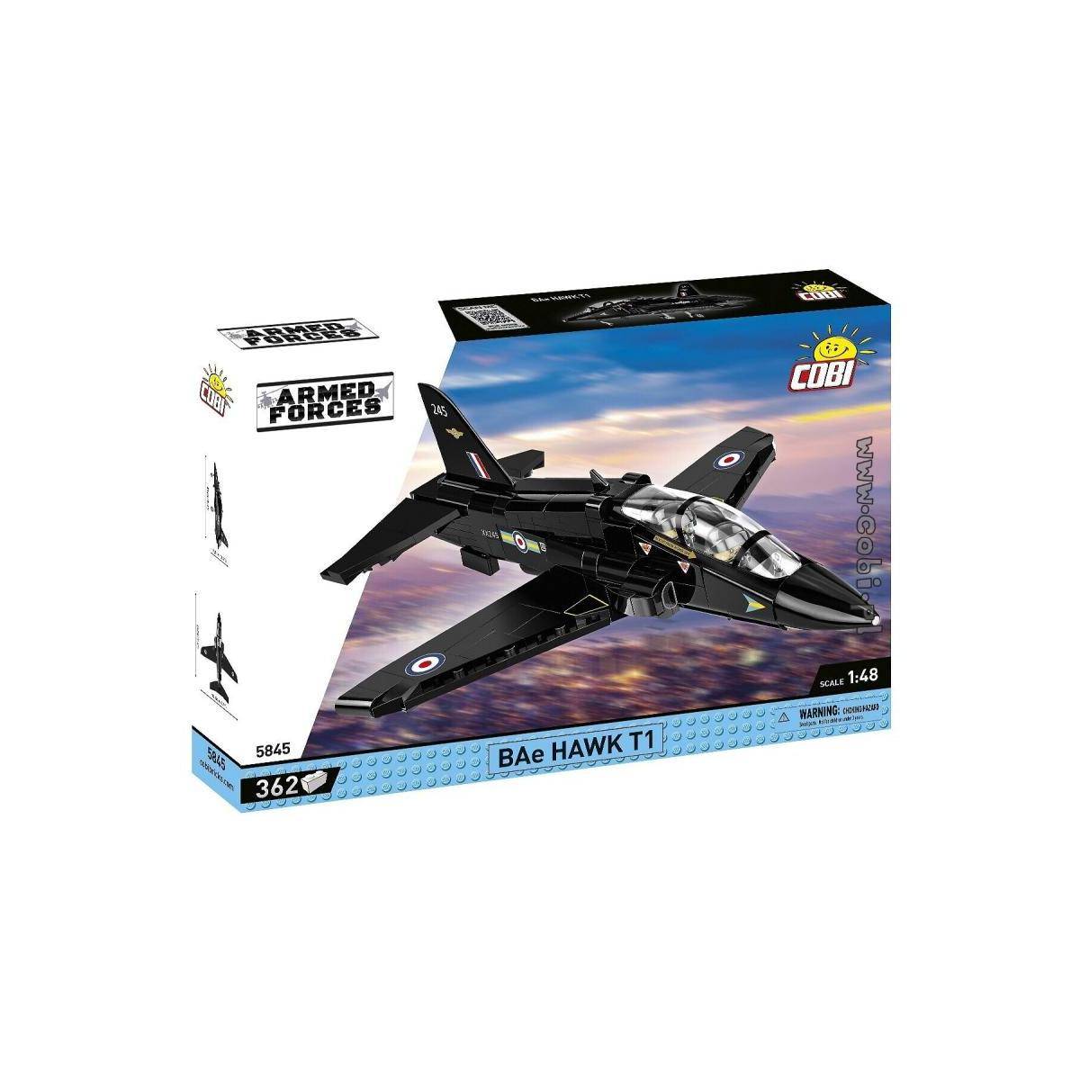 COBI-5845 - ARMED FORCES BAE HAWK T1 ROYAL AIR FORCE, 362 Teile, ab 8 Jahren