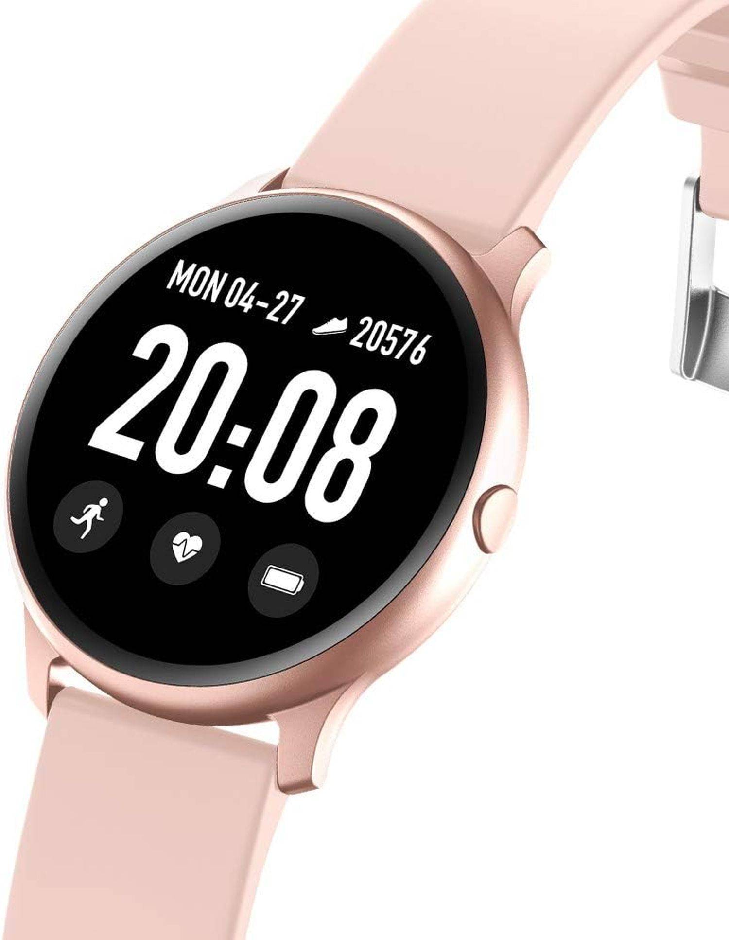 Maxcom Smartwatch Fit FW32 Neon Schlafüberwachung, Cardio, wasserdicht rosa