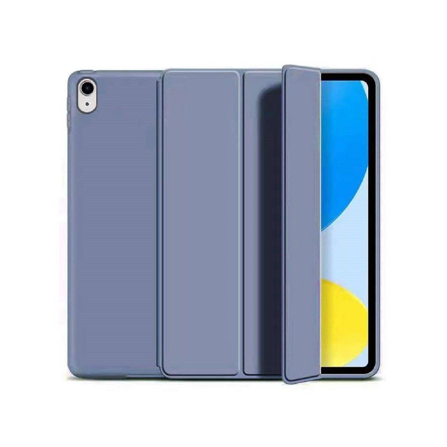 Tablethülle Tech-Protect Case SmartCase Tablettasche Soft Case Schutzhülle kompatibel mit iPad 10.9 2022 Blau