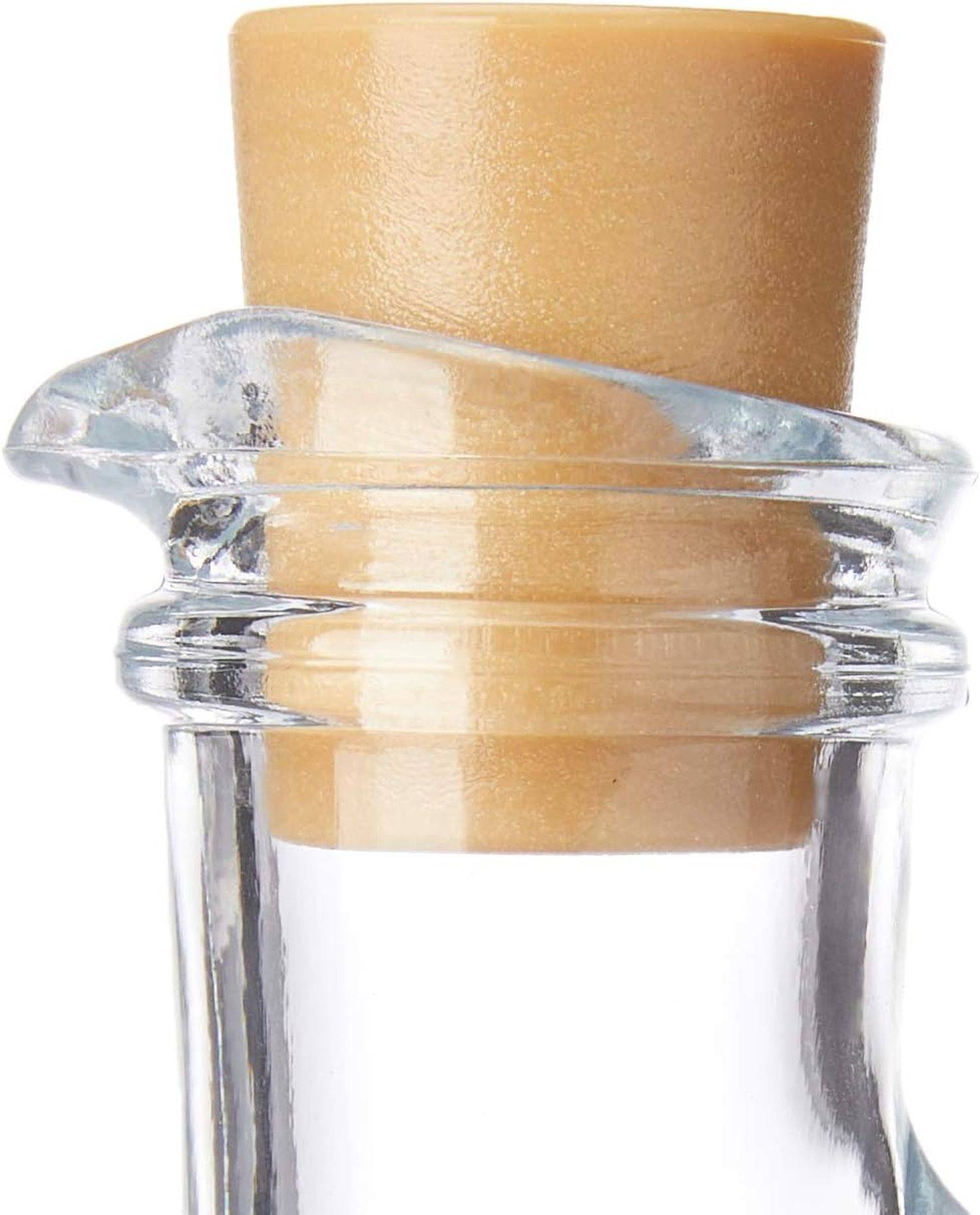 Pasabahce 2 Stück Ausgießer für Olivenöl, Essig, Dressing, Dosierer, 260 ml