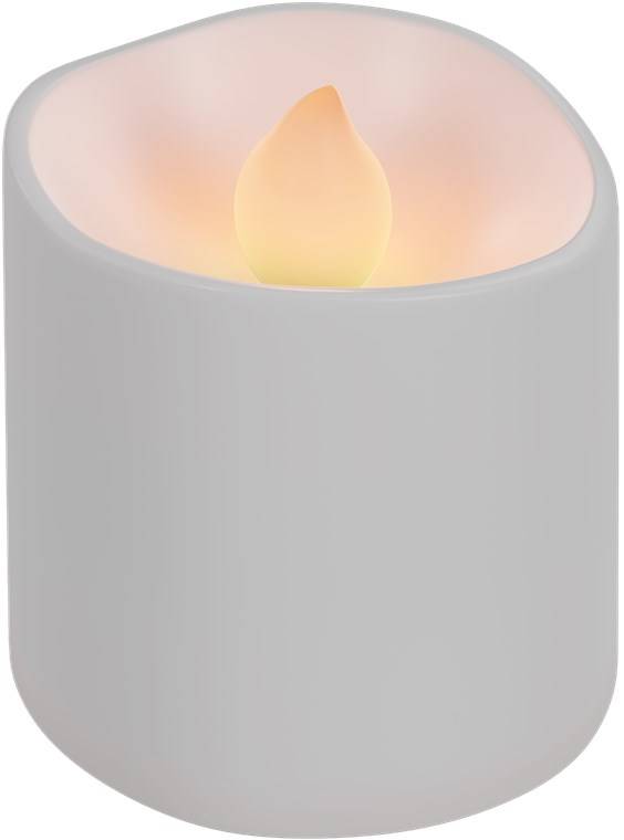 Goobay 6er-Set LED-Teelichter - Kerzen-Set mit Fernbedienung, für den Innenbereich (IP20), warmweiß (2700 K), Aufladung