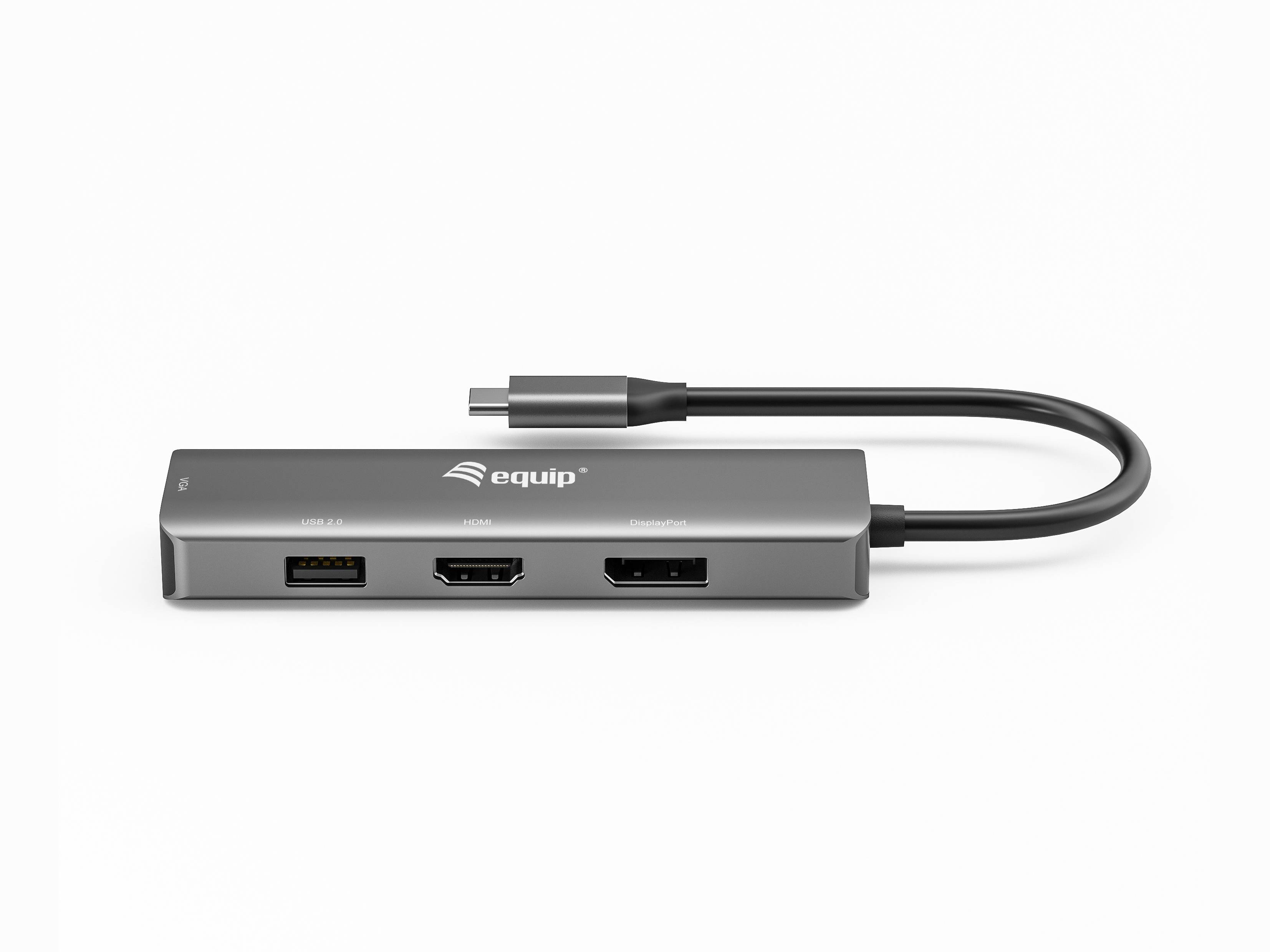 Equip Videoadapter - 24 pin USB-C männlich zu USB, HD-15 (VGA)