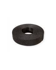 VELCRO Brand Kabelbinder 2500 cm Schwarz Klettbandstreifen auf Rolle 25m/19mm