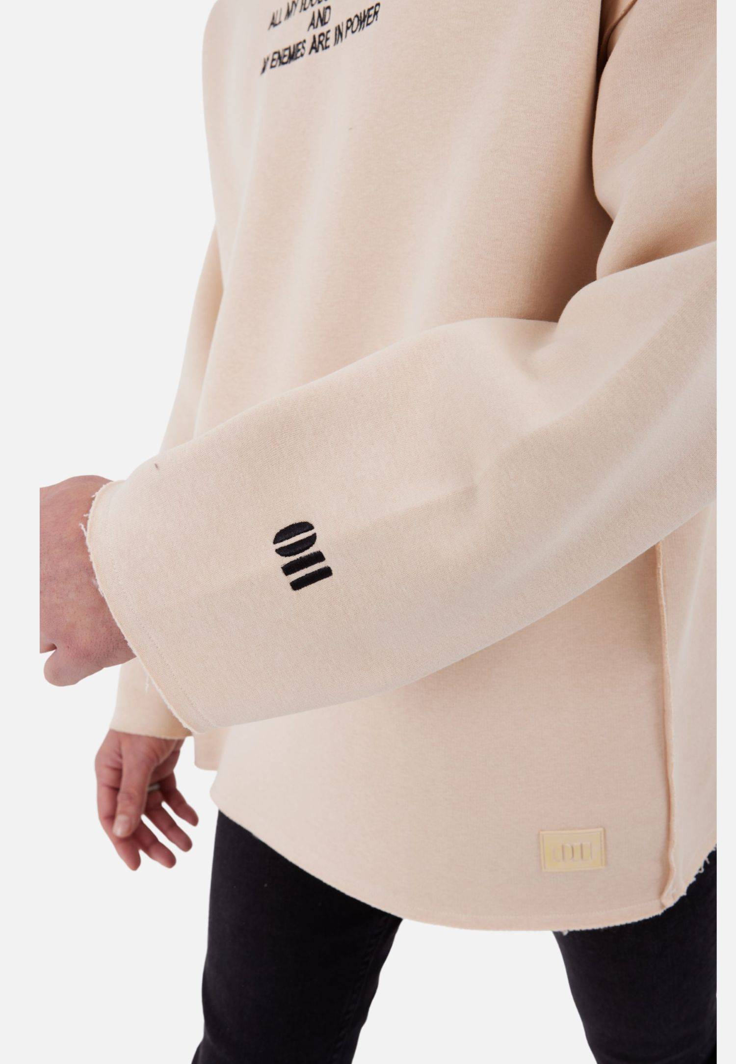 Oversize Sweatshirt Unisex XL Beige