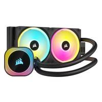 CORSAIR iCUE Link H100I RGB - Prozessor-Flüssigkeitskühlsystem - Kühlergröße: 240 mm - (für: LGA1156, LGA1155, LGA1150,
