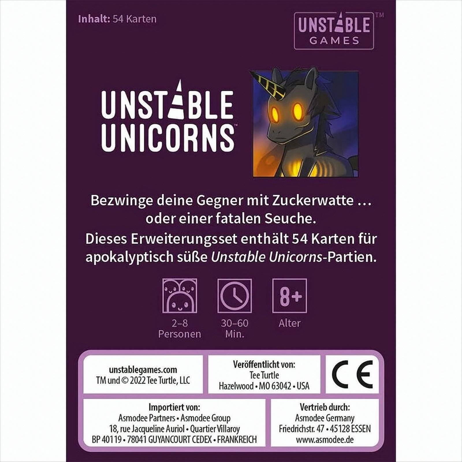 Unstable Games - Regenbogen-Apokalypse Erweiterungsset Neu & OVP