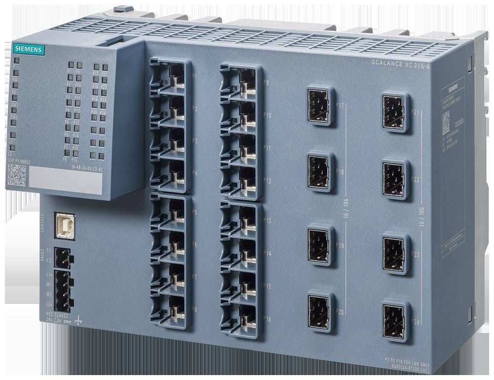 Siemens Dig.Industr. SCALANCE managed layer 6GK5324-8TS00-2AC2