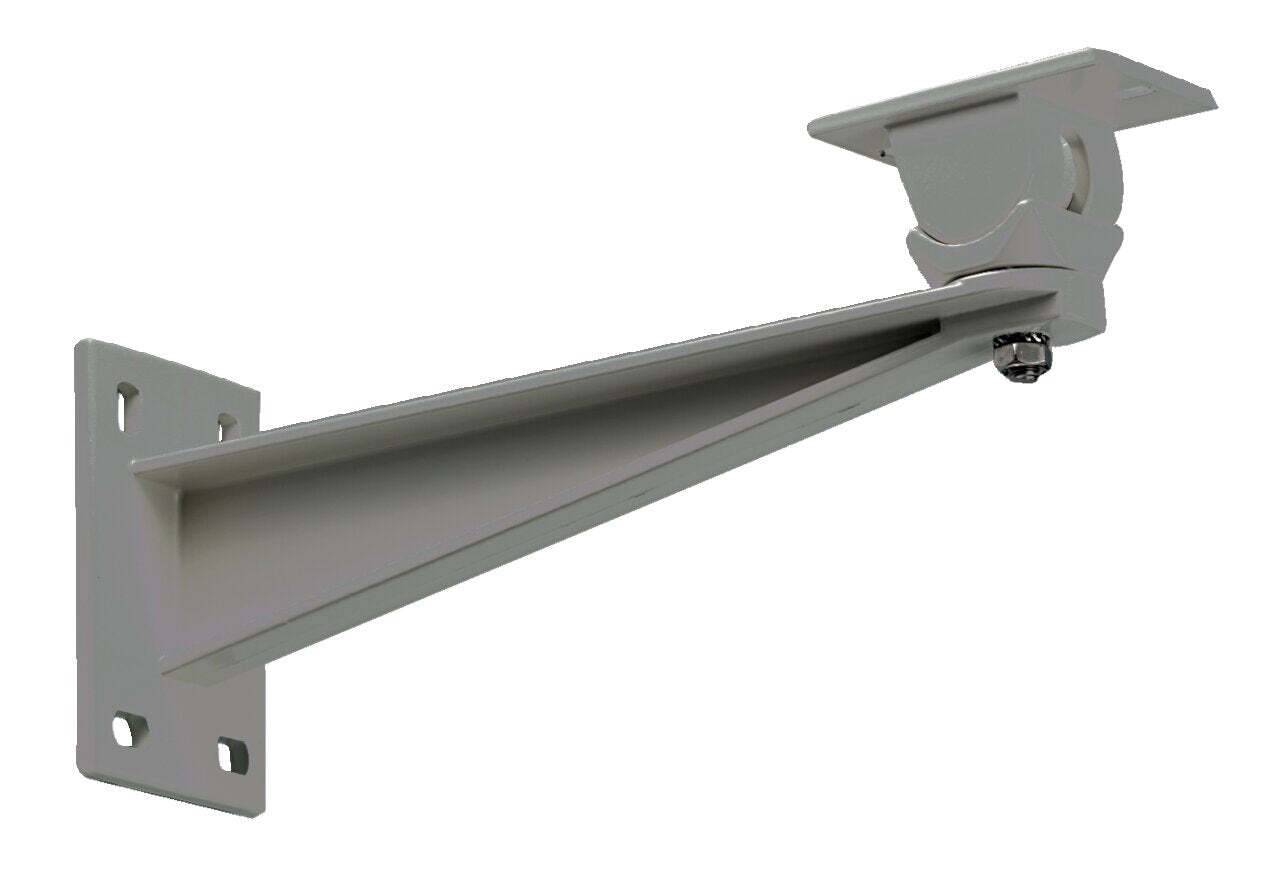 WBJM BURG GARD, Dieser Wandarm ist für die Videotec LP-LED-Strahler konzipiert. Sehr robust und den Strahlern angepasst