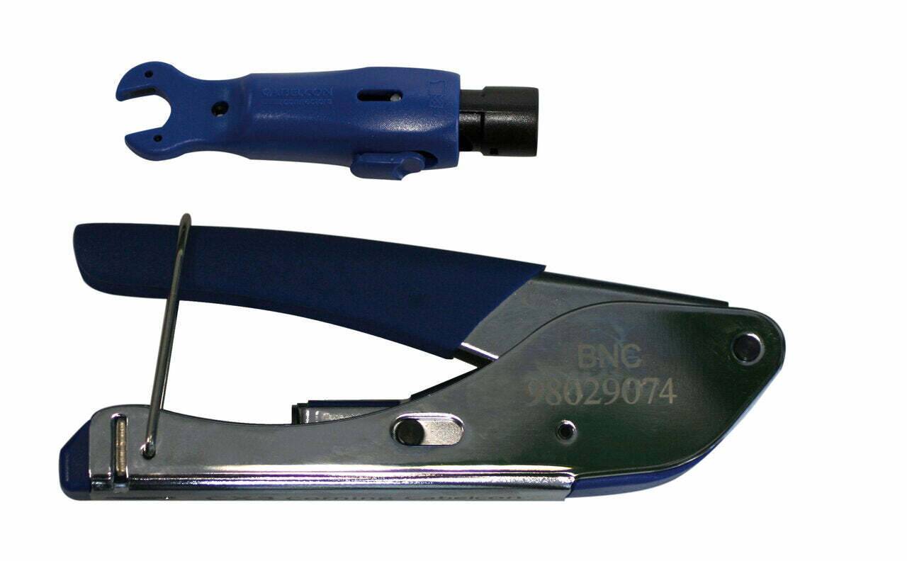 BNC-HD-CCTV-KIT BURG GARD, Starterset - Spezial Krimpwerkzeug für BNC-HD-CCTV Stecker.