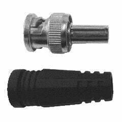 BNC-CK-TG/10 BURG GARD, BNC-Crimpstecker für Videokabel nur für Koax-0.6/100 mit Knickschutz. (10 Stück)