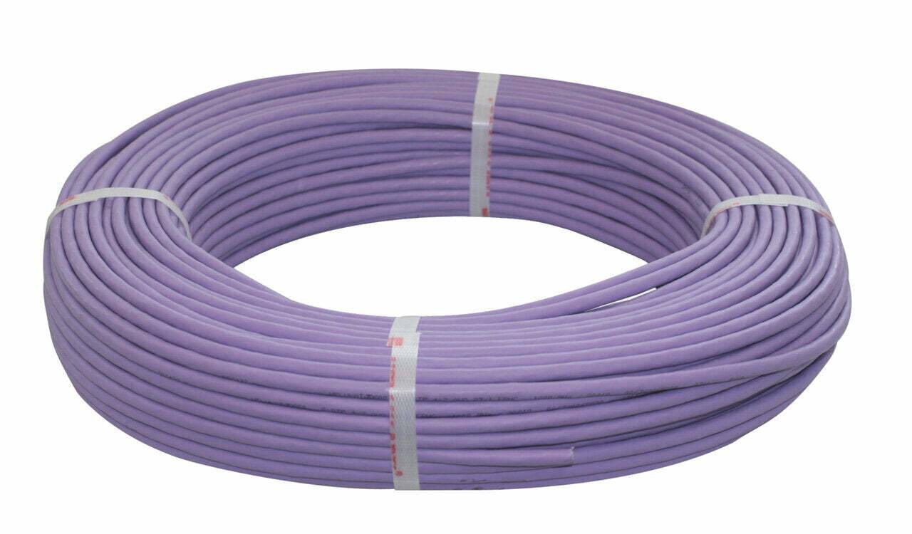 NWK-100 BURG GARD, 100m CAT6 S-STP Netzwerkverlegekabel zur Eigenkonfektion, geeignet für Gigabit Netzwerke