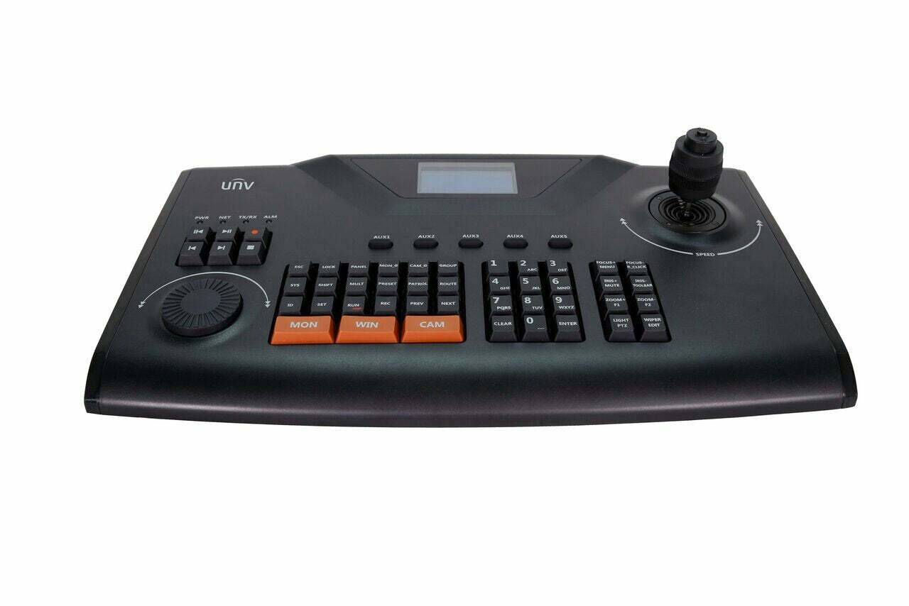 KB-1100 BURG GARD, Dieses komfortable Bedienpult dient zur Steuerung der UniView Rekorder und UniView IP-Kameras, sowie