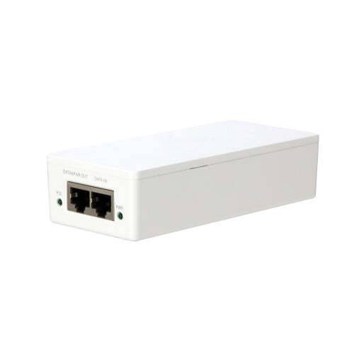 BWNET-10120 BURG GARD, 1-Kanal Gigabit PoE Injektor mit einer max. Leistung von 30W, für den Betrieb von IP Kameras gem